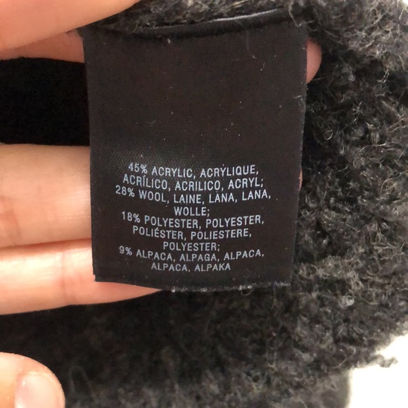 Moth Anthropologie gray wool blend sweater - Picture 3 of 3